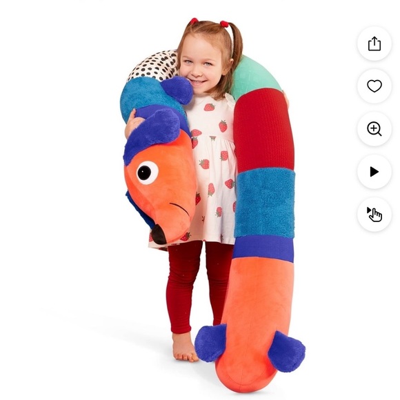 Battat Other - Batter Cuddle & Play 6 Foot Long Plush Toddler & Preschool Toy